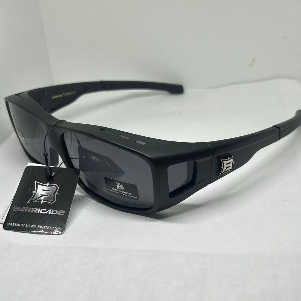 Barricade Fit Over Glasses Polarized Matte Sunglasses – New